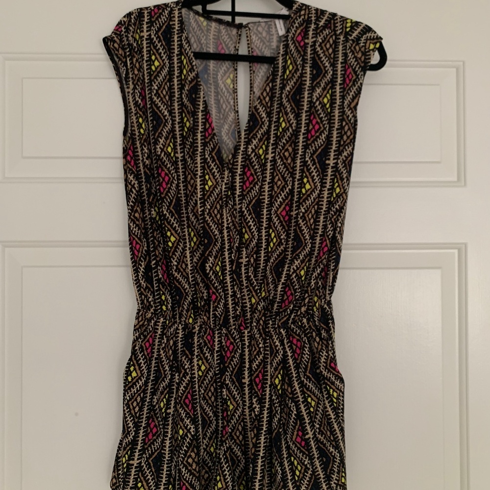 BCBGeneration Aztec print romper